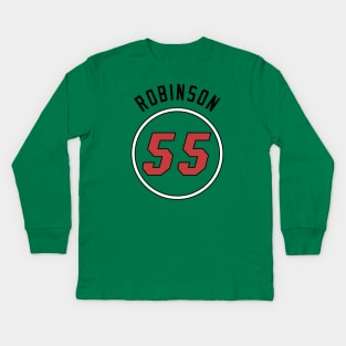 duncan robinson name and number Kids Long Sleeve T-Shirt